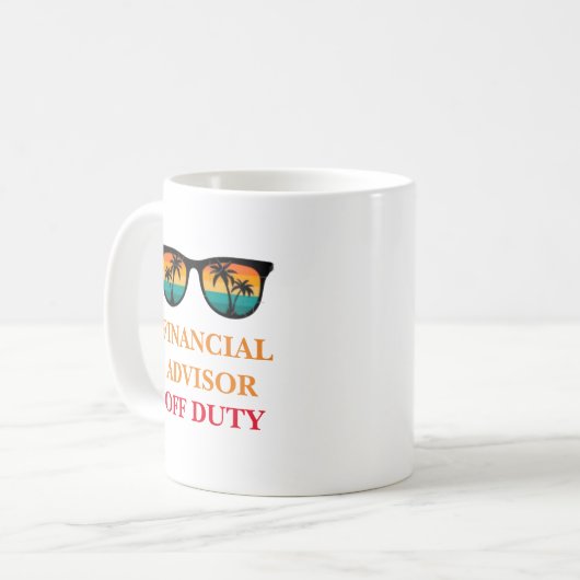 Mug Conseiller financier hors service (Devant gauche)