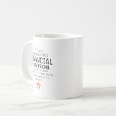 Mug Conseiller financier incroyable difficile à trouve (Devant gauche)