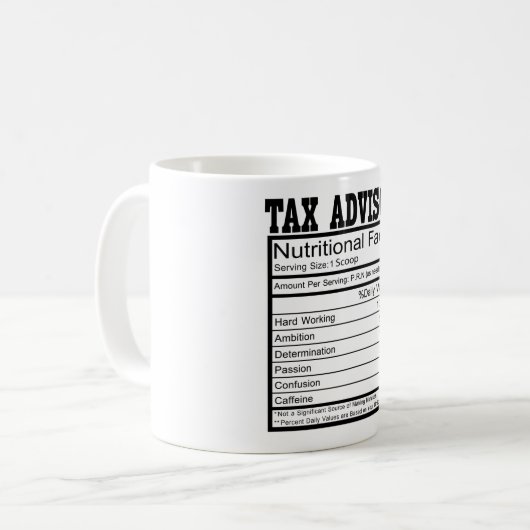 Mug Conseiller fiscal (Devant gauche)
