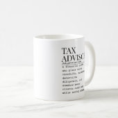 Mug Conseiller fiscal (Devant droit)