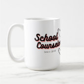Mug Conseiller scolaire avec coeur (Gauche)