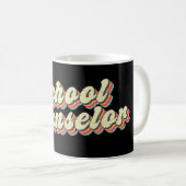 Mug Conseiller scolaire Retro Enseignant (Devant droit)