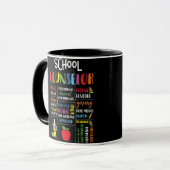 Mug Conseiller Scolaire S'Occuper Ami Dédié (Devant gauche)