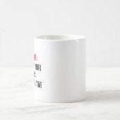 Mug Conseillers Écouter vos problèmes, un mème un (Centre)