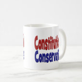 Mug Conservateur constitutionnel (Devant droit)