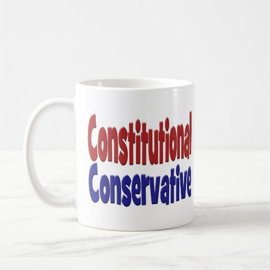 Mug Conservateur constitutionnel (Gauche)