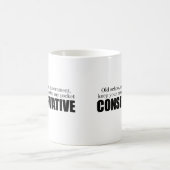 Mug Conservateur de vieille école (Centre)
