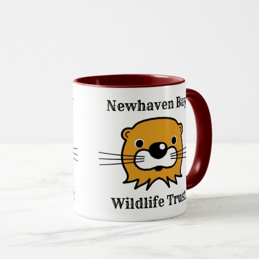 Mug Conservation de la faune marine avec Otter (Devant droit)