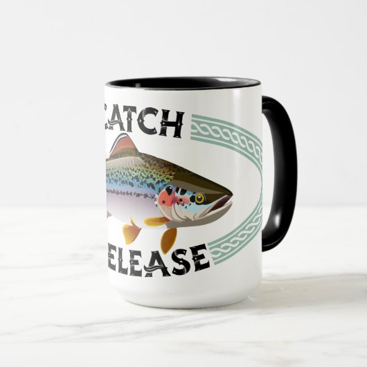 Mug Conservation des ressources de truites arc-en-ciel (Devant droit)