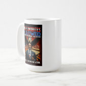 Mug Conservatisme comme café - Noir ! (Devant gauche)