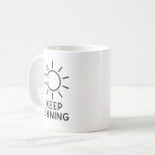 Mug Conserver brillant Sun Design T (Devant gauche)
