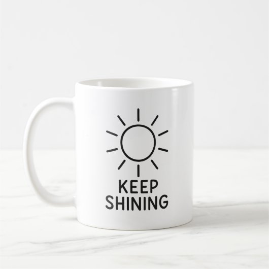 Mug Conserver brillant Sun Design T (Gauche)