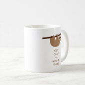 Mug Conserver la boue de fentes au calme (Devant droit)