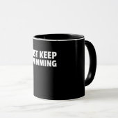Mug Conserver La Conception De La Baignade (Devant droit)