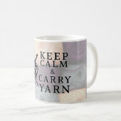 Mug Conserver le calme Carry Fil Artisanat / Conceptio (Devant droit)