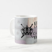 Mug Conserver le calme Carry Fil Artisanat / Conceptio (Devant gauche)