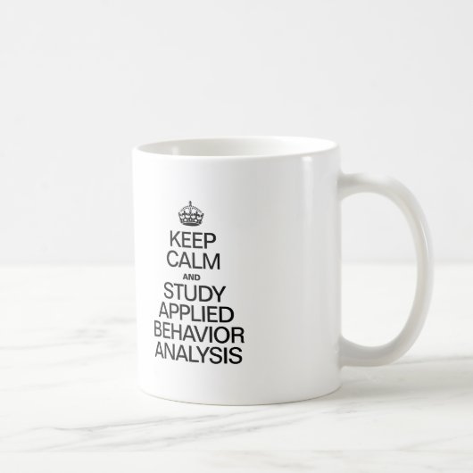 MUG CONSERVER LE CALME ET ÉTUDIER L'ANALYSE DES COMPOR (Droite)