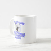 Mug Conserver l'eau. Douche avec anesthésiste (Devant gauche)
