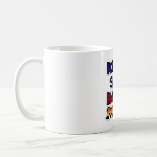 Mug Conserver Simple Hakuna Matata Art Print (Gauche)