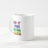 Mug Conserver votre Hakuna Matata Art Print (Devant gauche)
