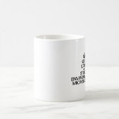 MUG CONSERVEZ LE CALME ET ÉTUDIEZ LA MICROBIOLOGIE DE  (Centre)