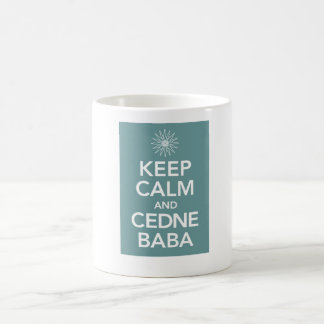 Mug CONSERVEZ LE CALME et le BABA de CEDNE