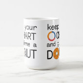 Mug Conservez votre carte (beigne) et donnez-moi un be (Centre)