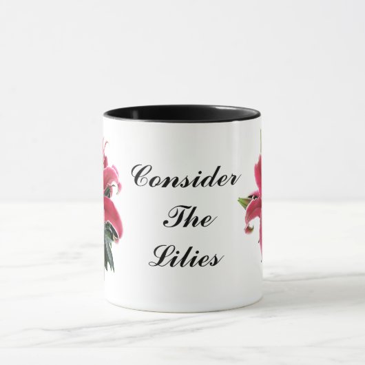 MUG CONSIDÉREZ LE LILIES-MUG (Centre)