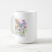 Mug Considérons la croissance des Fleurs sauvages (Devant gauche)