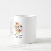 Mug Considérons la croissance des Fleurs sauvages (Devant gauche)
