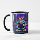 Mug "Console King : Retro Gamer Design" (Gauche)