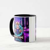 Mug "Console King : Retro Gamer Design" (Devant gauche)