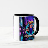 Mug "Console King : Retro Gamer Design" (Devant droit)