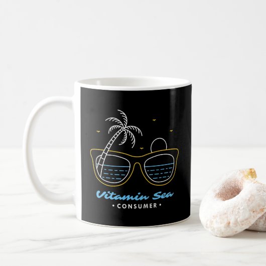 Mug Consommateur de mer vitaminée 1 (Avec donut)