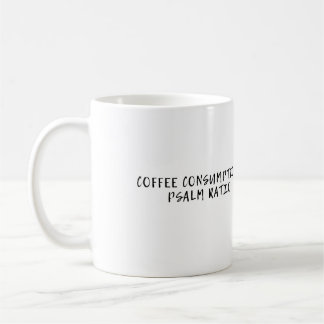 Mug Consommation de café : Rapport de psaume