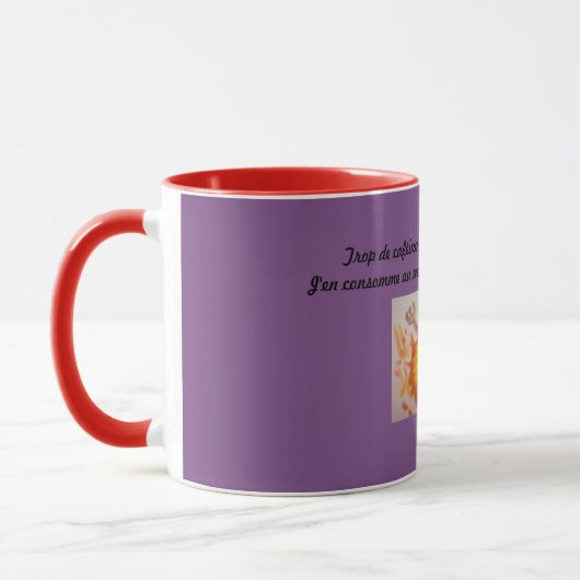 Mug Consommation de caféine (Gauche)