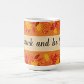Mug Consommer boire vegan thandonner automne avec feui (Centre)