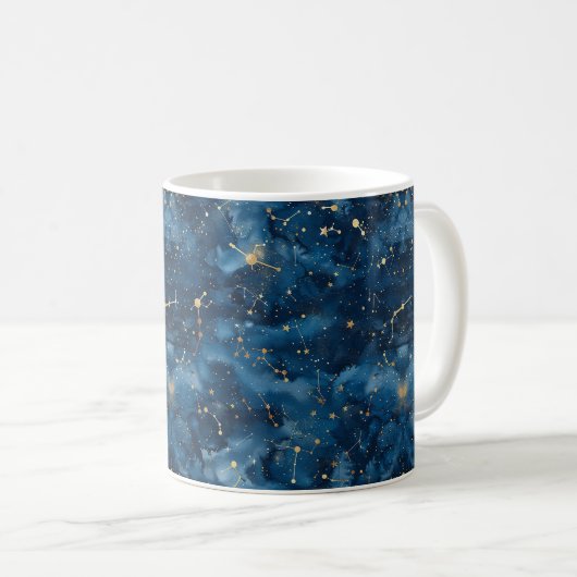Mug Constellation céleste - Nuit étoilée (7) (Devant droit)