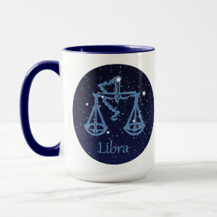 Mug Constellation de la Balance et signe du zodiaque a