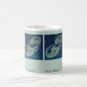 Mug Constellation de la Vierge Astrologie Zodiaque Vin (Centre)