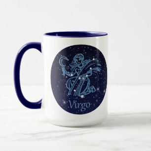 Mug Constellation de la Vierge et Signe du Zodiaque av