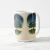 Mug Constellation de l'arbre généalogique Rooted & Ris (Devant droit)