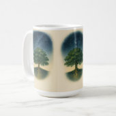 Mug Constellation de l'arbre généalogique Rooted & Ris (Devant gauche)