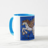 Mug Constellation de Pégase - Jaar van het paard Mok (Voorkant links)