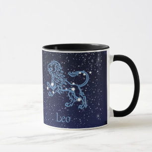 Mug Constellation du Lion et Signe du Zodiaque avec Ét