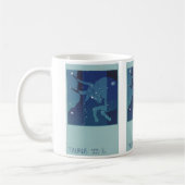 Mug Constellation du Taureau Taureau Zodiaque Vintage (Gauche)