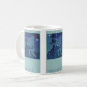 Mug Constellation du Taureau Vintage Zodiaque Astrolog (Devant gauche)