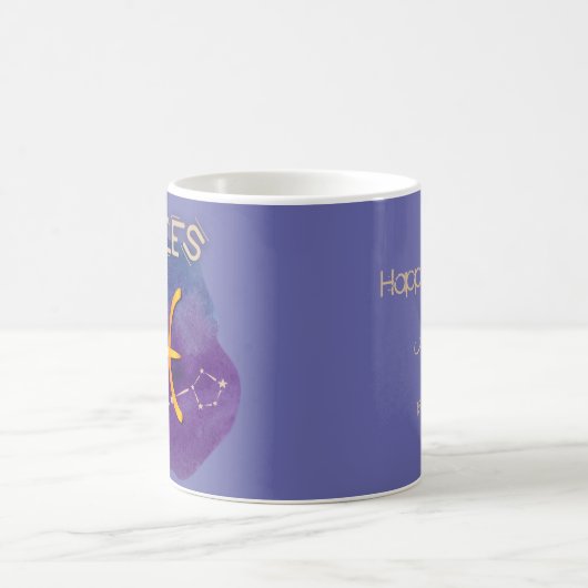 Mug Constellation du Zodiac Sign Pisces (Centre)