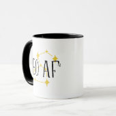 Mug constellation LEO AF et symboles Sun & Lion (Devant gauche)