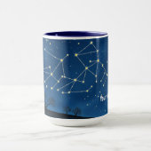 Mug Constellation Maman Rides de Rire Carte (Centre)